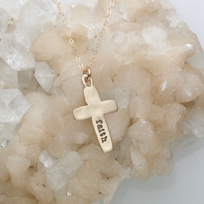Cross of Faith Necklace by Lisa Leonard Designs