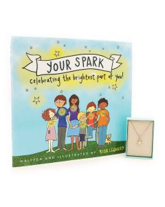 Your Spark Gift Set - Book and Kids Necklace