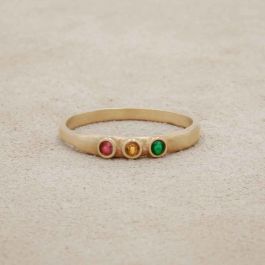 Gold Vermeil Mother’s Ring with Birthstones | Lisa Leonard Designs