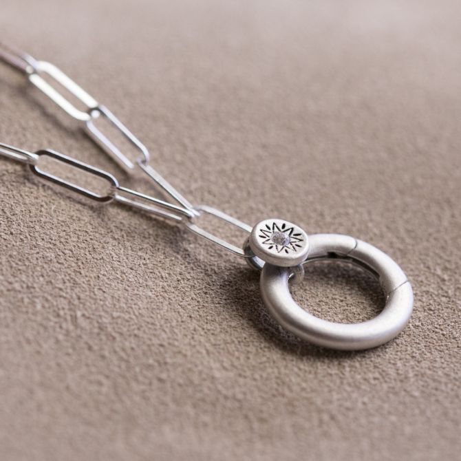 Tiny Jewels Buildable Charm Necklace {Sterling Silver}
