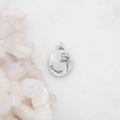 Daisy Charm {Sterling Silver}