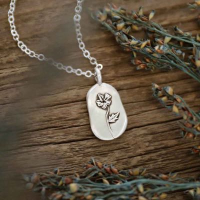 Birth Flower Necklaces in Sterling Silver | Lisa Leonard Designs