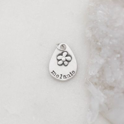 Flower Patch Charm {Sterling Silver}