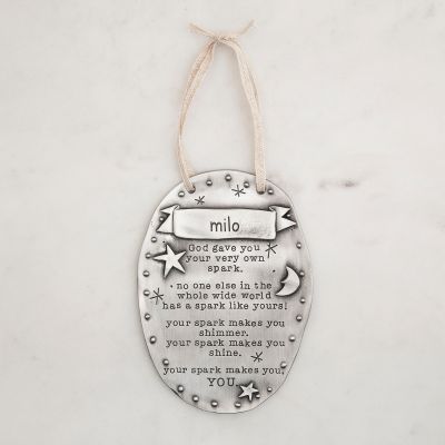 Your Spark Plaque {Pewter}