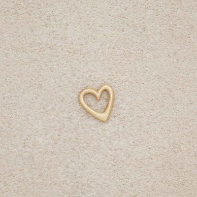 Love Grows 1/4" Tiny Heart charm {10k Gold}
