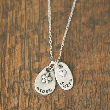Jumble Of Charms Necklace {Pewter}