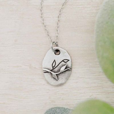 Renew Necklace {Pewter}
