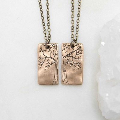 Rooted In Love Necklace Set {Bronze}