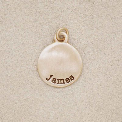 Round Tag {14k Gold}