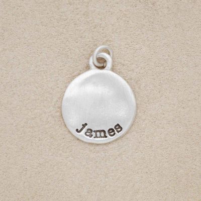 Round Tag {Sterling Silver}