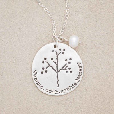 The Original Family Tree Necklace {Sterling Silver} 