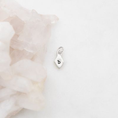 Wild About You Diamond Charm {Sterling Silver}