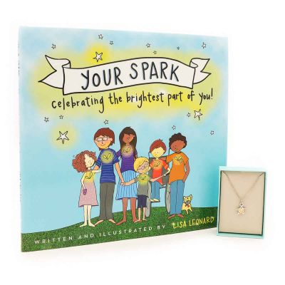 Your Spark Gift Set - Book and Kids Necklace