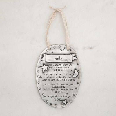 Your Spark Plaque {Pewter}