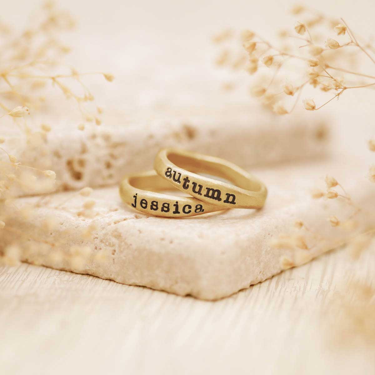Image of Gold Stacking Rings {Gold Plated}