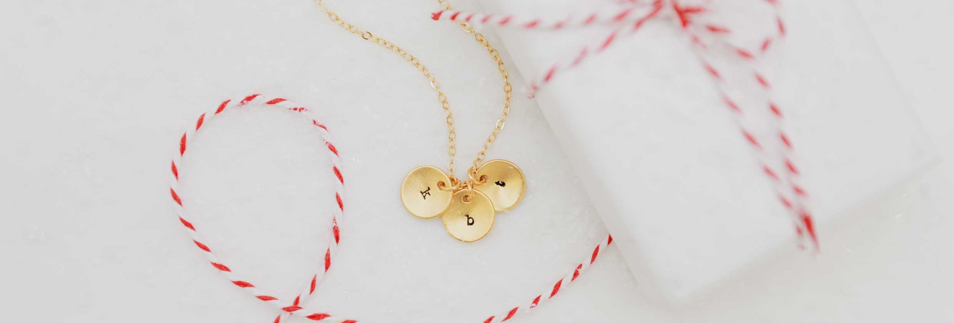 You Are Golden Initial Necklace