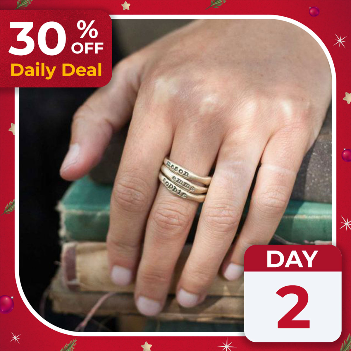 Day 2  - Stackable Rings