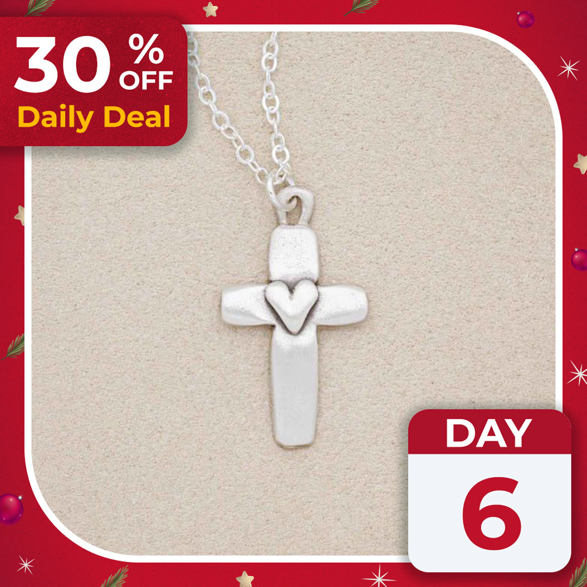 Day 6 - Cross of Faith Bracelet and Necklace