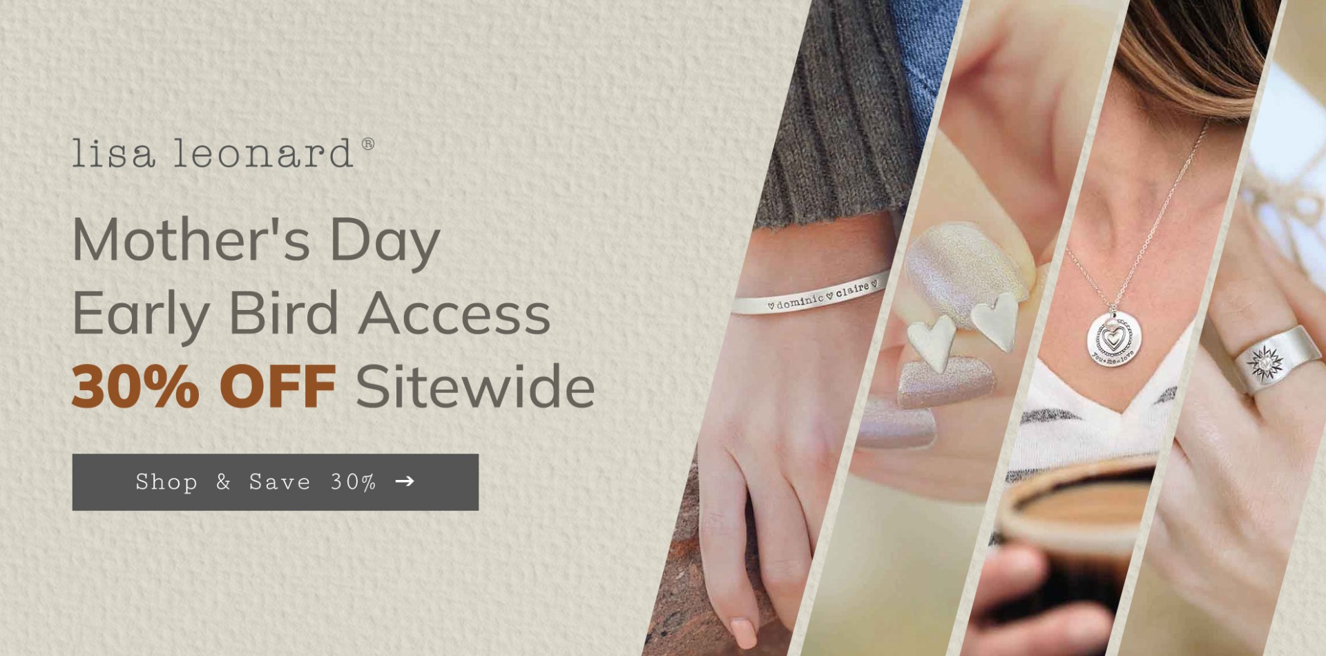 30% Off Sitewide Mother's Day Early Bird Sale