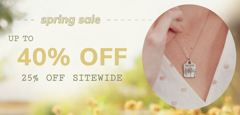 Spring Sale up to 40% off